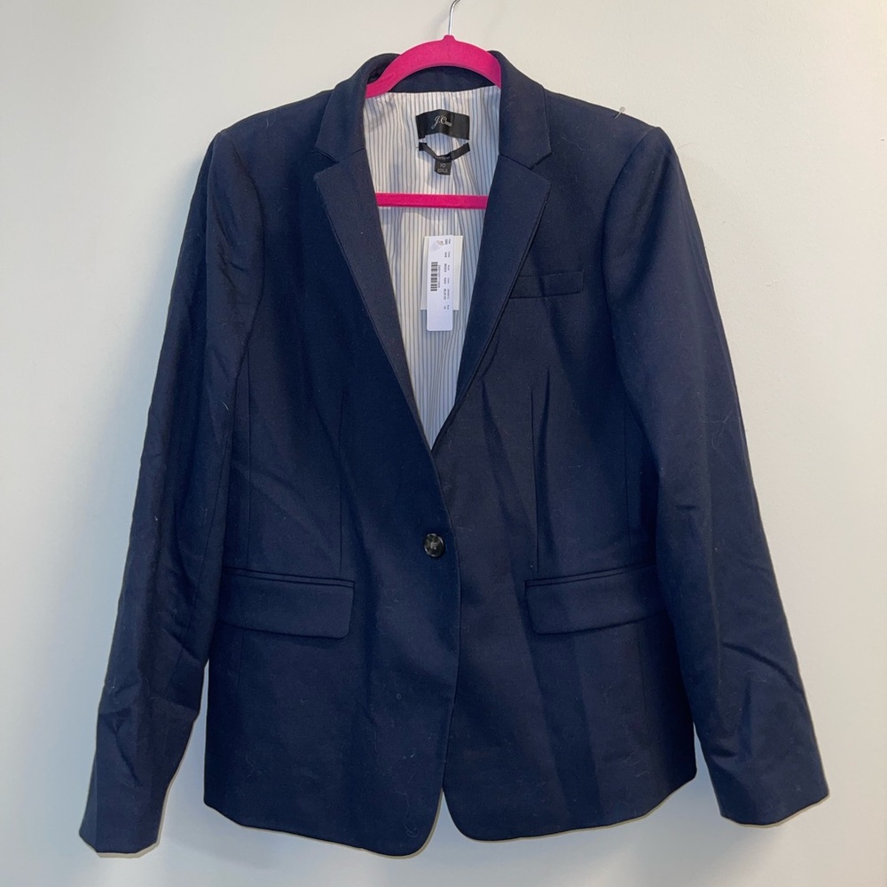 J. Crew Classic Navy Blazer